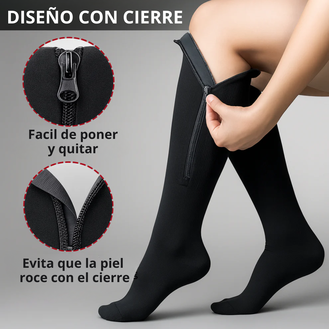 Flexi™ Medias De Compresión Graduada - Obtén Alivio Instantáneo De Pies Hinchados Y Adoloridos